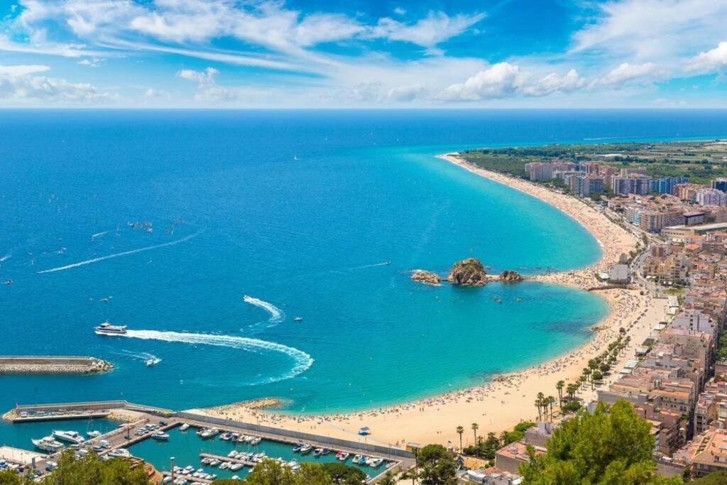 Alegre Apto Con Piscina, A 300M De La Playa. Blanes Zewnętrze zdjęcie